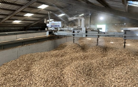 Wood chip is back on the drying floor